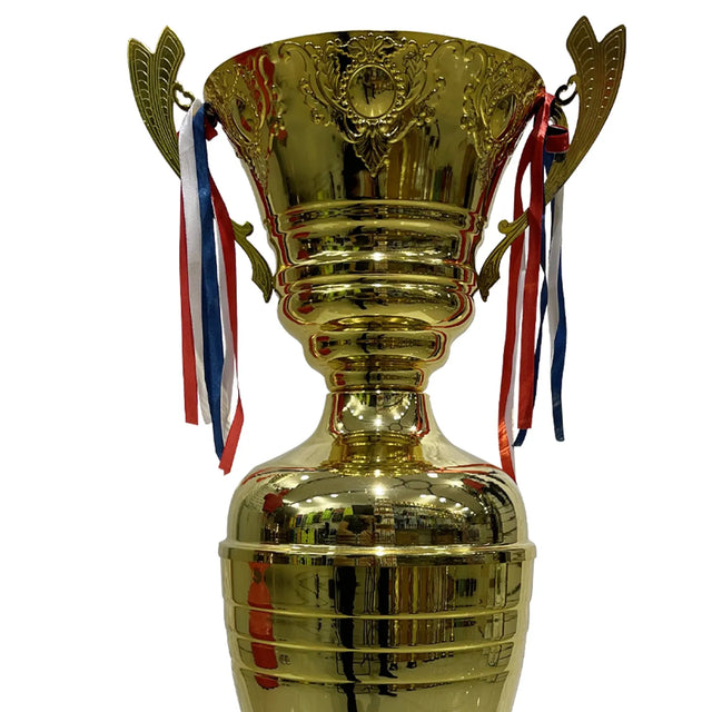 Trophy Cup With Black Base Size 80 cm Color Gold For School Ceremony Appreciation Gift Sports Tournaments Competitions Sport Awards | Ideal for All Surfaces, Kids & Adults | Match-Ready