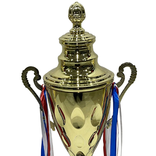 Trophy Set 3 Pcs Color Gold 62 cm 55 cm 48 cm For Competitions Honor Game Sports Match School Appreciation Gifts Sports Tournaments | Ideal for All Surfaces, Kids & Adults | Match-Ready