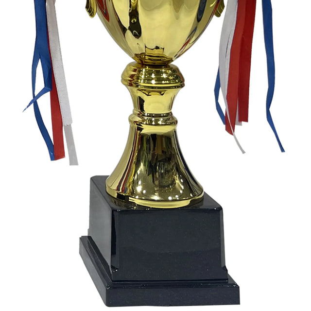 Trophies Set 3 Pcs Gold First place Winner Awards For Sports Match School Sport Tournaments Competitions Honor Game Appreciation Gifts | Ideal for All Surfaces, Kids & Adults | Match-Ready