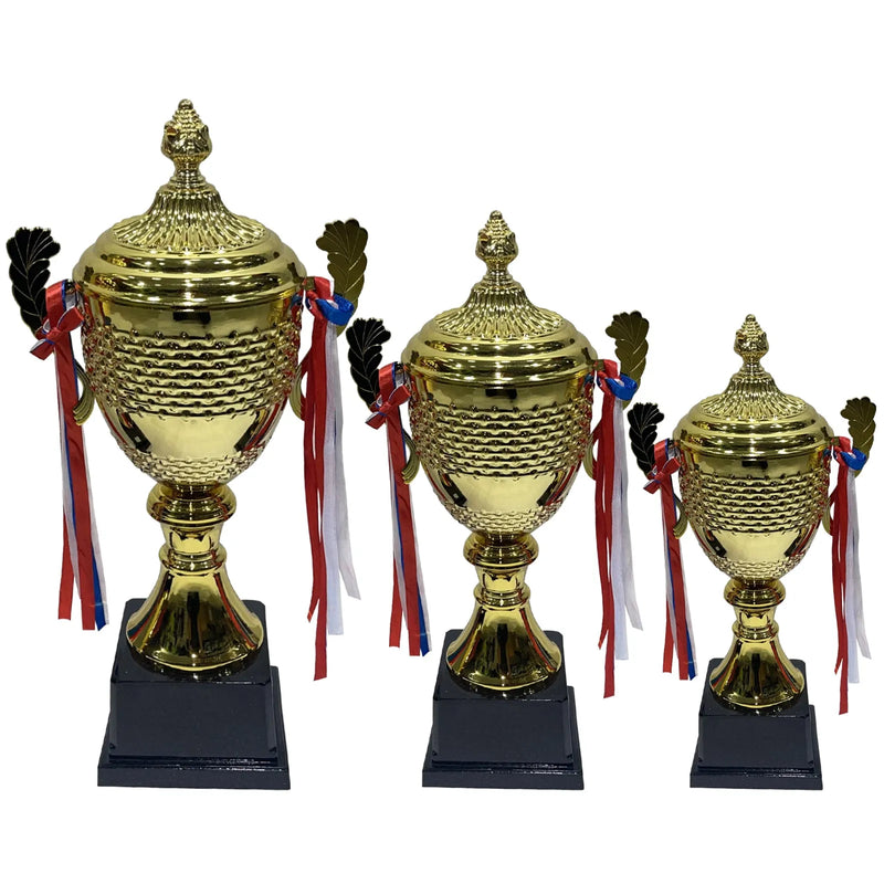 Trophies 3 Pcs First Place Winner awards For Sport Tournaments Competitions Honor Game Sports Match School Award game Prize Party Prize And Appreciation Gifts | Ideal for All Surfaces, Kids & Adults