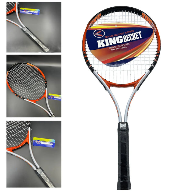 Tennis Rackets Super Value Set with Pre Strung Comfortable Handle 27'' Tennis Racquet for Beginner And Professionals | Ideal for All Surfaces, Kids & Adults | Match-Ready | Includes Pump & Needle