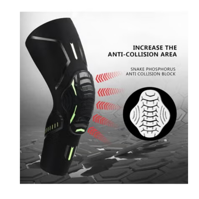 Knee Pad Compression Knee Support Sleeve Protector Elastic For Arthritis Jogging Meniscus Tear Running Gym Sports Basketball Volleyball Running Ideal For Men And Women | Ideal for All Surfaces, Kids & Adults