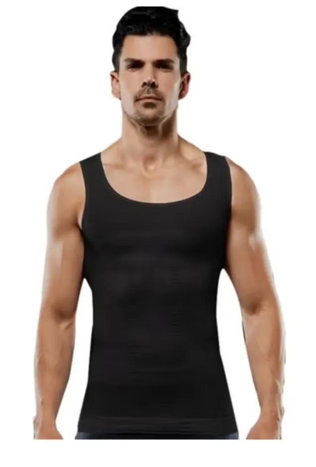 Spall Mens Slimming Body Shape Wear Corset Vest Shirt Compression Abdomen Tummy Belly Control Slim Waist | Ideal for All Surfaces, Kids & Adults | Match-Ready | Includes Pump & Needle | Durable & Long-Lasting Performance