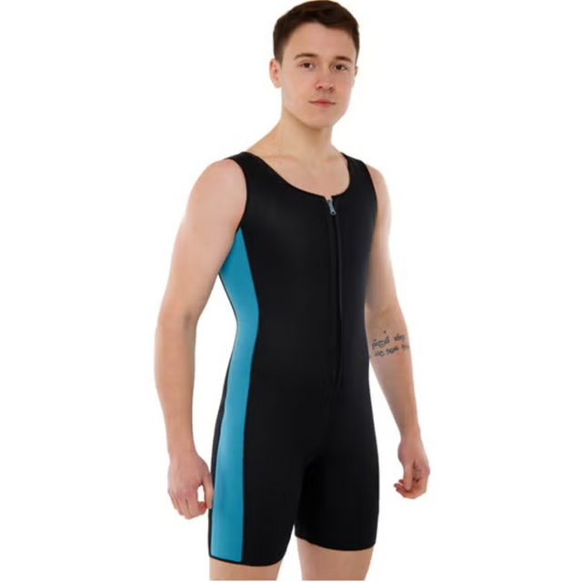 Zipper Vest for Men & Women, Gynecomastia Compress Zipper Vest Shapewear Vest for Men for Lessen the Chest Fat, Tighten and Strengthen Chest Muscles | Ideal for All Surfaces, Kids & Adults | Match-Ready