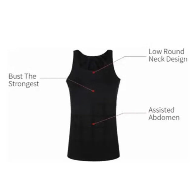 Spall Mens Slimming Body Shape Wear Corset Vest Shirt Compression Abdomen Tummy Belly Control Slim Waist | Ideal for All Surfaces, Kids & Adults | Match-Ready | Includes Pump & Needle | Durable & Long-Lasting Performance