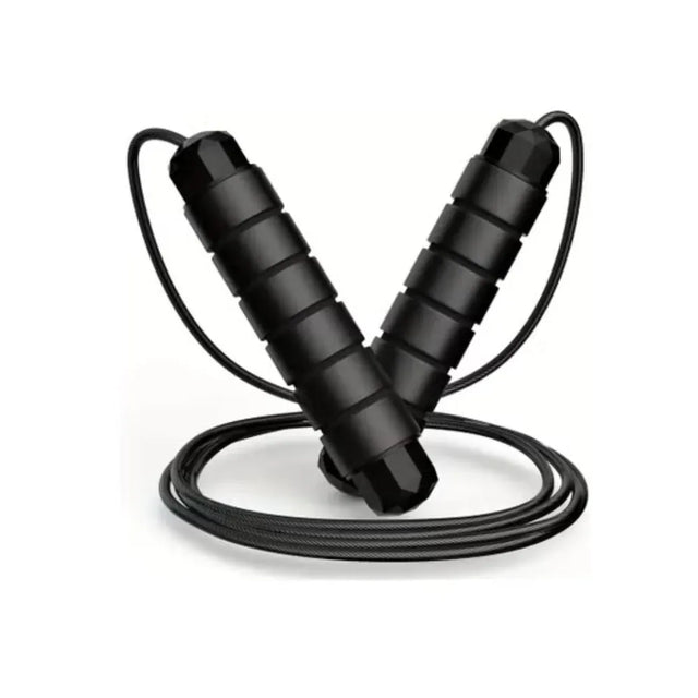 Adjustable Speed Heavy Weighted Steel Wire Exercise Skipping Jump Rope|Heavy Skipping Rope PVC Weighted Speed Exercise Jump Rope Breathing Handle 360 Degree rotation | Ideal for All Surfaces, Kids & Adults
