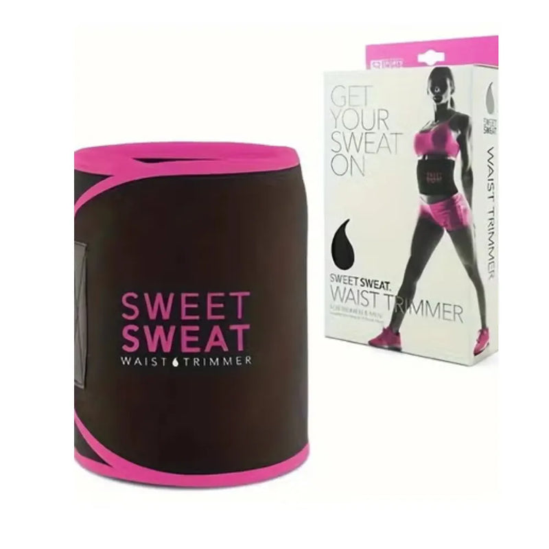 Sweat Waist Trimmer For Women And Men - Sweat Band Waist Trainer For High-Intensity Training & Workouts | Ideal for All Surfaces, Kids & Adults | Match-Ready | Includes Pump & Needle | Durable & Long-Lasting Performance