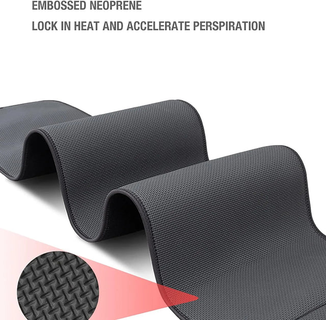 Waist Belt Abdominal Waist Trainer Weight Loss Increased Core Stability Metabolic Rate Slim Body Sweat Wrap For Stomach And Back Lumbar Support | Ideal for All Surfaces, Kids & Adults | Match-Ready