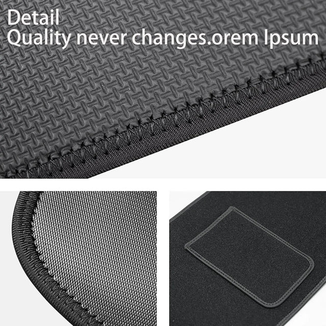 Waist Belt Abdominal Waist Trainer Weight Loss Increased Core Stability Metabolic Rate Slim Body Sweat Wrap For Stomach And Back Lumbar Support | Ideal for All Surfaces, Kids & Adults | Match-Ready