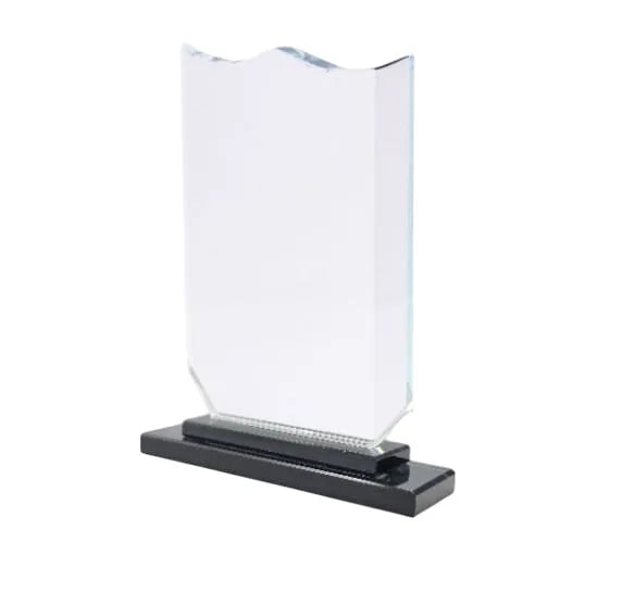 Crystal Square Award with Black Hard Base | Premium Recognition Trophy 481308 | Ideal for All Surfaces, Kids & Adults | Match-Ready | Includes Pump & Needle | Durable & Long-Lasting Performance