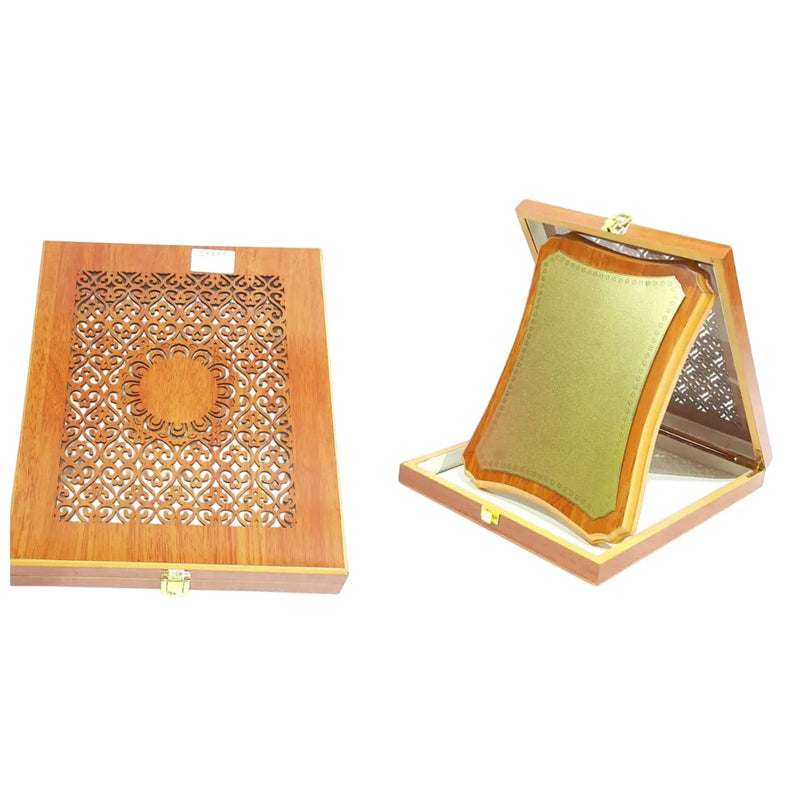 Elegant White Wooden Plaque with Golden Plate ? Premium Award & Recognition Frame 23823 | Ideal for All Surfaces, Kids & Adults | Match-Ready | Includes Pump & Needle | Durable & Long-Lasting Performance