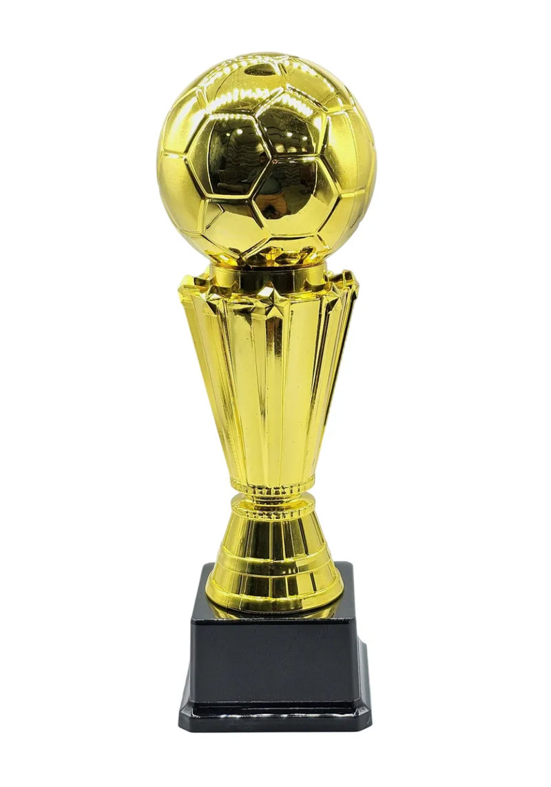 Exclusive Gold Football Trophy with Black Base ? Championship Award YG-228A | Ideal for All Surfaces, Kids & Adults | Match-Ready | Includes Pump & Needle | Durable & Long-Lasting Performance