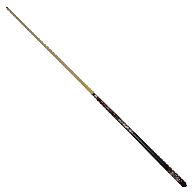 2-Piece 58 Inch13 mm Carbon Fibre Billiard Pool Cue Composite Pool Cue Sticks Set | Ideal for All Surfaces, Kids & Adults | Match-Ready | Includes Pump & Needle | Durable & Long-Lasting Performance