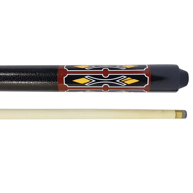 2-Piece 58 Inch13 mm Carbon Fibre Billiard Pool Cue Composite Pool Cue Sticks Set | Ideal for All Surfaces, Kids & Adults | Match-Ready | Includes Pump & Needle | Durable & Long-Lasting Performance
