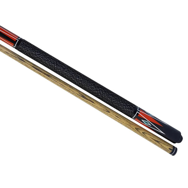 2-Piece 58 Inch13 mm Carbon Fibre Billiard Pool Cue Composite Pool Cue Sticks Set | Ideal for All Surfaces, Kids & Adults | Match-Ready | Includes Pump & Needle | Durable & Long-Lasting Performance