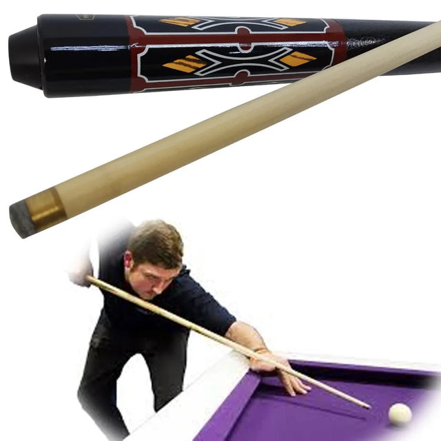 2-Piece 58 Inch13 mm Carbon Fibre Billiard Pool Cue Composite Pool Cue Sticks Set | Ideal for All Surfaces, Kids & Adults | Match-Ready | Includes Pump & Needle | Durable & Long-Lasting Performance