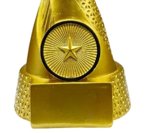Golden Cricket Trophy with Red Ball ? Premium Award for Tournaments & Achievements HX-5707 C8 | Ideal for All Surfaces, Kids & Adults | Match-Ready | Includes Pump & Needle | Durable & Long-Lasting Performance