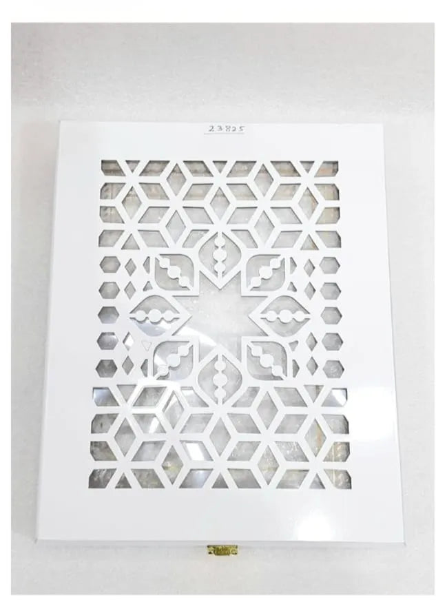 Elegant White Wooden Plaque with Golden Plate ? Premium Award & Recognition Frame 23826 | Ideal for All Surfaces, Kids & Adults | Match-Ready | Includes Pump & Needle | Durable & Long-Lasting Performance