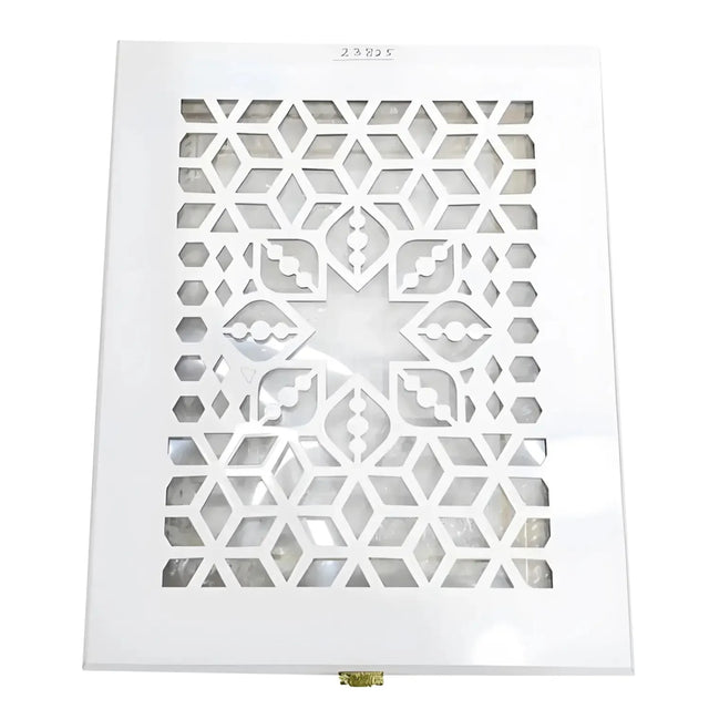 Elegant White Wooden Plaque with Golden Plate ? Premium Award & Recognition Frame 23826 | Ideal for All Surfaces, Kids & Adults | Match-Ready | Includes Pump & Needle | Durable & Long-Lasting Performance