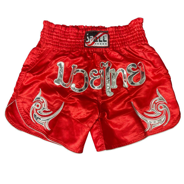 Boxing Shorts For Men Muay Thai Shorts For Kickboxing Wretling Grappling Fight And Cross Training Martial Arts Training Gym Clothing | Ideal for All Surfaces, Kids & Adults | Match-Ready