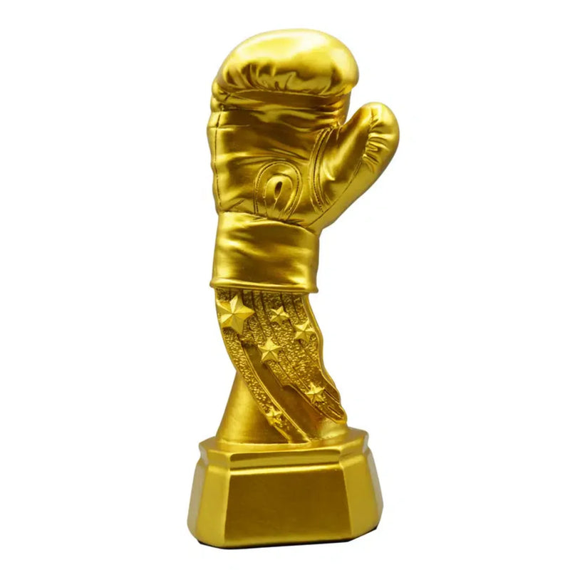 Golden Boxing Glove Trophy ? Premium Award for Boxing Champions & Competitions HX1757-AA5 | Ideal for All Surfaces, Kids & Adults | Match-Ready | Includes Pump & Needle | Durable & Long-Lasting Perfor