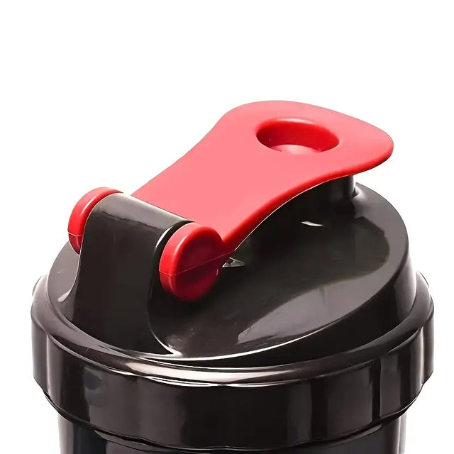 Plastic Protein Powder Shaker Cup, Portable And Leak-Proof Water Bottle with a Mixing Spring, Suitable for Gym Workouts, Outdoor Fitness, And Christmas Gifts | Ideal for All Surfaces, Kids & Adults