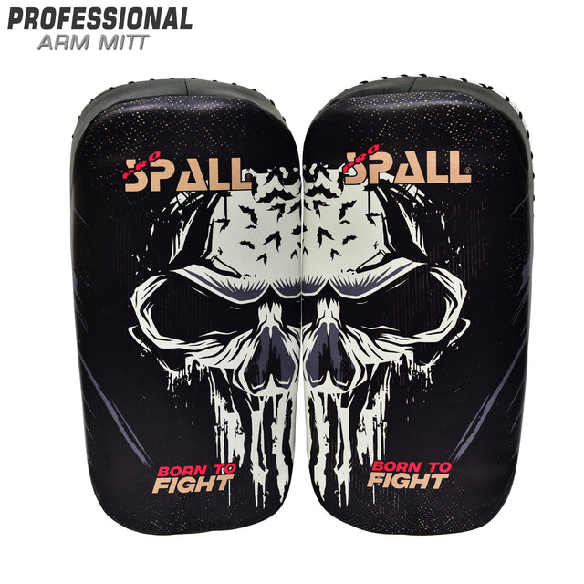 Arm Mitt Kicking Thai Pad Blue Red Black for Boxing Taekwondo Muay Thai MMA Kickboxing Fitness Martial Arts Sports Indoor and Outdoor Training for Men and Women By SPALL(SI-1570) | Ideal for All Surface