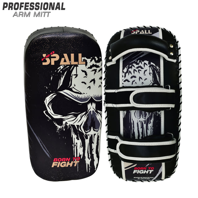 Arm Mitt Kicking Thai Pad Blue Red Black for Boxing Taekwondo Muay Thai MMA Kickboxing Fitness Martial Arts Sports Indoor and Outdoor Training for Men and Women By SPALL(SI-1570) | Ideal for All Surface