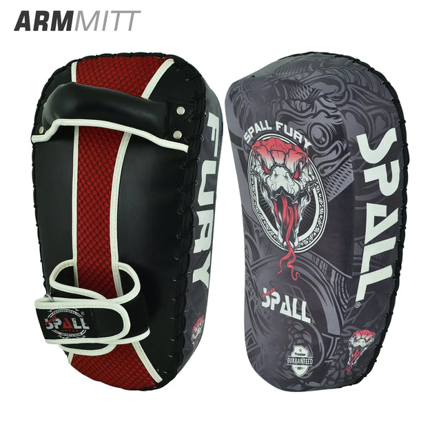 Kick Pad Pair Punching Pad Curved Strike Shield For Women And Men MMA, Kickboxing, Muay Thai Sparring Training | Ideal for All Surfaces, Kids & Adults | Match-Ready | Includes Pump & Needle | Durable