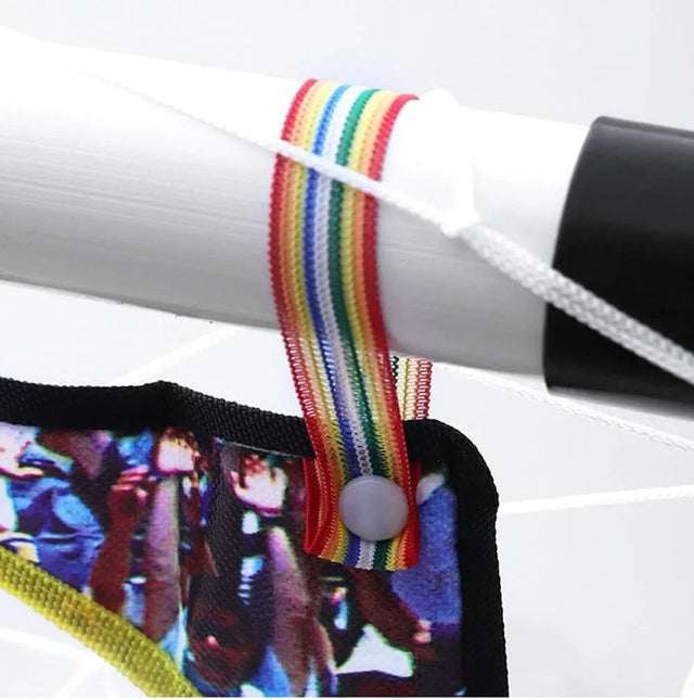 Kids Soccer Goal Net - 47'' x 32'' Football Net - Football Target Net for Kids - Soccer Goals for Backyard - 1 Packs Kids Soccer Balls and Pump - Kids Soccer Nets for Backyard Soccer Set