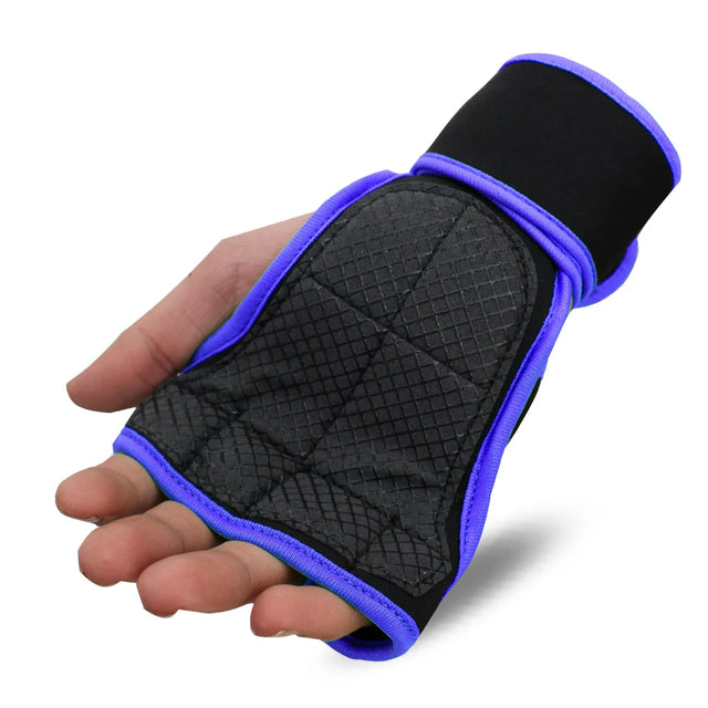 Half Finger Gym Weight Lifting Gloves Full Protection Workout Gloves For Gym Bike Training Fitness Dumbbell Pull Ups Exercise Breathable Super Lightweight(SI-6001) | Ideal for All Surfaces, Kids & Aduts