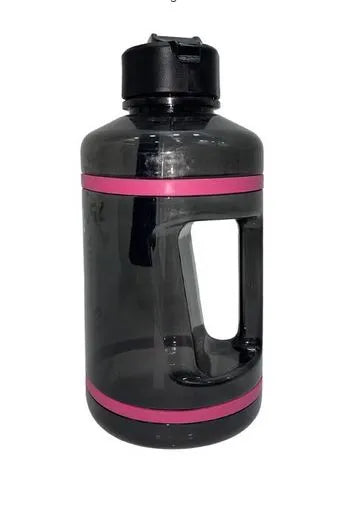 Spall Water Bottle Half Gallon Leak Proof Water Jug With Handle For Students Fitness Gym And Outdoor Sports For Men Women And Kids | Ideal for All Surfaces, Kids & Adults | Match-Ready | Includes Pump & Needle