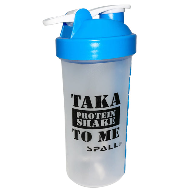 Spall Water Bottle Leak Proof Drink Bottle With Protein Shaker For Fitness Cycling Gym Champing Workout Outdoor Sports | Ideal for All Surfaces, Kids & Adults | Match-Ready | Includes Pump & Needle