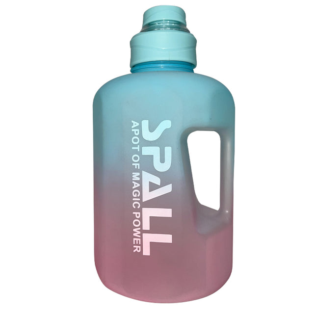 Spall Water Bottle With Handle Leak Proof Half Gallon Large capacity Daily Drinks Jug For Gym Fitness Workouts Athletes Outdoor Sports And Office | Ideal for All Surfaces, Kids & Adults | Match-Ready