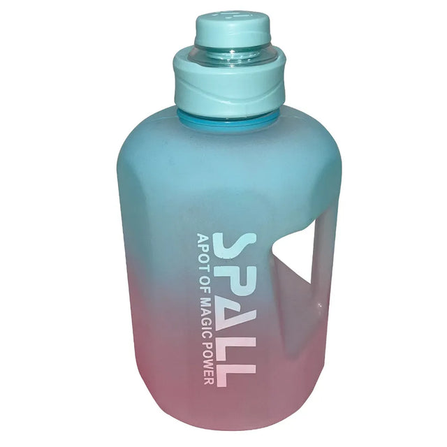 Spall Water Bottle With Handle Leak Proof Half Gallon Large capacity Daily Drinks Jug For Gym Fitness Workouts Athletes Outdoor Sports And Office | Ideal for All Surfaces, Kids & Adults | Match-Ready