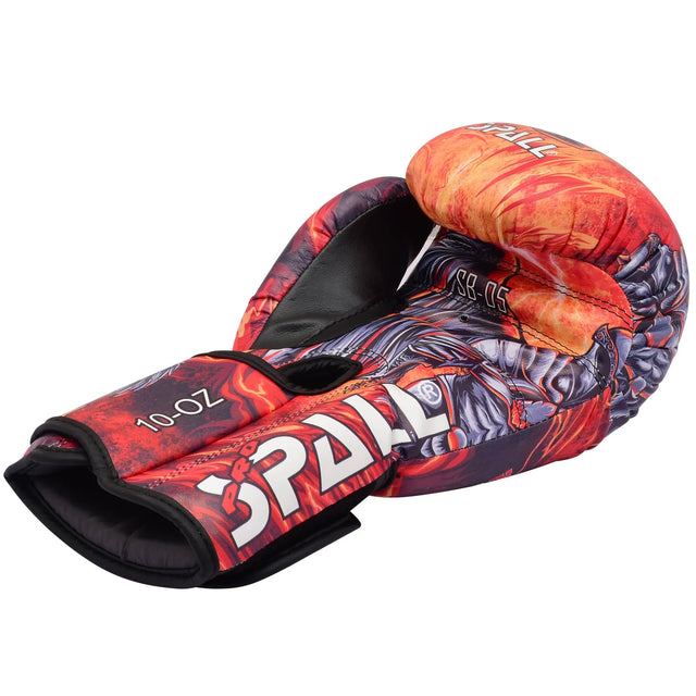 Hard Flames Boxing Gloves | Ideal for All Surfaces, Kids & Adults | Match-Ready | Includes Pump & Needle | Durable & Long-Lasting Performance