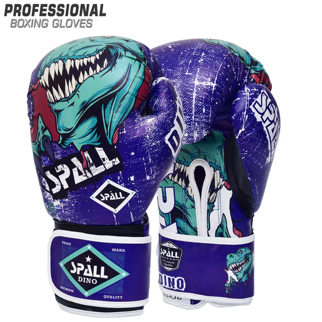 Boxing Gloves 6oz to 14oz Black White Blue for Boxing Muay Thai Kickboxing Fighting Heavy Duty Punch Bag Wrist Protection for Training Sparring Men and Women(SI-1413) | Ideal for All Surfaces