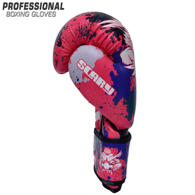 Boxing Gloves 6oz to 14oz Green Red Blue for Kickboxing MMA Fighting Muay Thai Punching Bag Sparring Sports Indoor and Outdoor Training for Men and Women By SPALL(SI-1415) | Ideal for All Surfaces