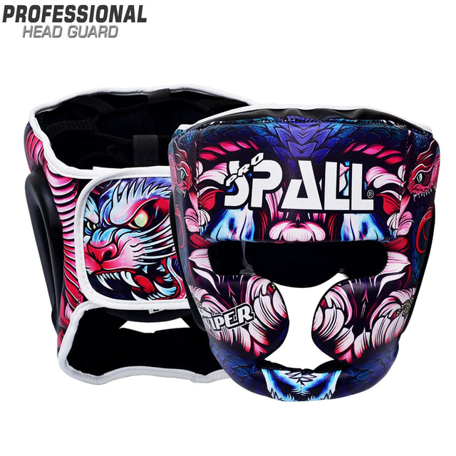 Boxing Head Guard For MMA Training Equipment For Protection Perfectly Fit For Men Women Boys Girls Boxing Gear Gym Training Club Class Body Build Fighting Head Gear(SI-1368) | Ideal for All Surfaces