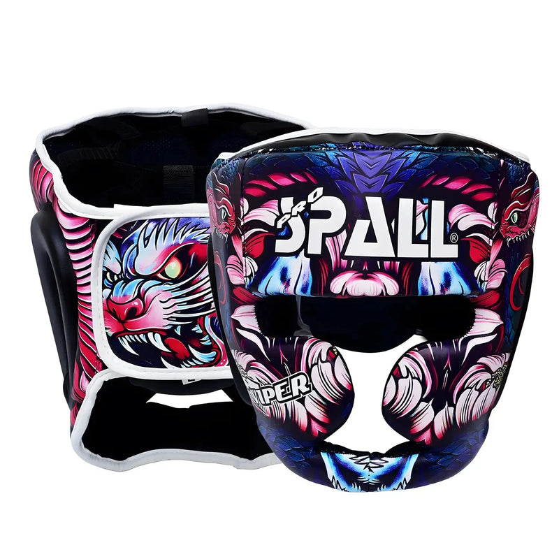 Boxing Head Guard For MMA Training Equipment For Protection Perfectly Fit For Men Women Boys Girls Boxing Gear Gym Training Club Class Body Build Fighting Head Gear(SI-1368) | Ideal for All Surfaces