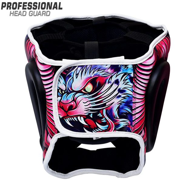 Boxing Head Guard For MMA Training Equipment For Protection Perfectly Fit For Men Women Boys Girls Boxing Gear Gym Training Club Class Body Build Fighting Head Gear(SI-1368) | Ideal for All Surfaces