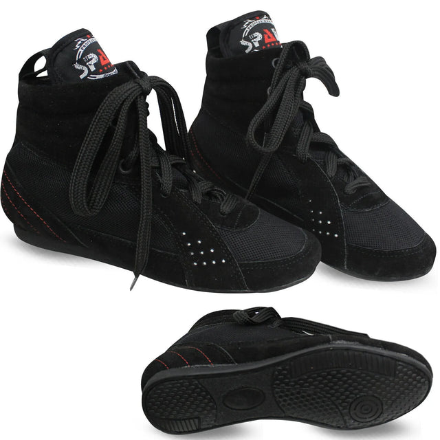 Wrestling Boxing Fighting Shoes For Men & Women (SI-1117) | Ideal for All Surfaces, Kids & Adults | Match-Ready | Includes Pump & Needle | Durable & Long-Lasting Performance
