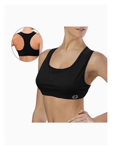 Spall Sports Bra For Women Padded Seamless High Impact Support For Yoga Gym Workout Fitness Crisscross Back Medium Support Yoga Bra | Ideal for All Surfaces, Kids & Adults | Match-Ready