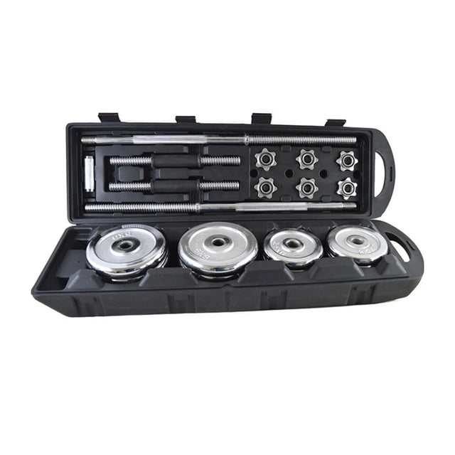 50KG Dumbbell Set Adjustable With Box 9210-50 | Ideal for All Surfaces, Kids & Adults | Match-Ready | Includes Pump & Needle | Durable & Long-Lasting Performance