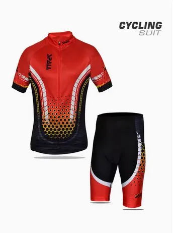Spall Cycling Suit Sets Short Sleeve Cycling Shorts Padded Bicycle Ridign Clothes(SI-3301) | Ideal for All Surfaces, Kids & Adults | Match-Ready | Includes Pump & Needle | Durable & Long-Lasting Performance