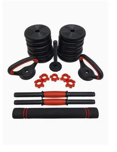 Spall Dumbbells Set 20 kg(80016) | Ideal for All Surfaces, Kids & Adults | Match-Ready | Includes Pump & Needle | Durable & Long-Lasting Performance