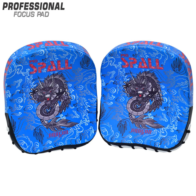 Focus Pad Blue Red Black for MMA Kickboxing Martial Arts Muay Thai Karate Boxing Punch Mitts Punching Pads Mitts Training Perfect for Men and Women By SPALL(SI-1256) | Ideal for All Surfaces