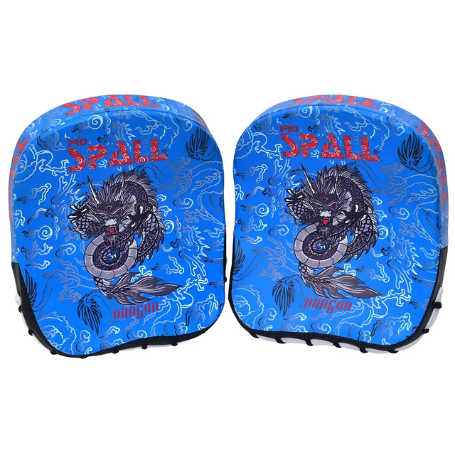 Focus Pad Blue Red Black for MMA Kickboxing Martial Arts Muay Thai Karate Boxing Punch Mitts Punching Pads Mitts Training Perfect for Men and Women By SPALL(SI-1256) | Ideal for All Surfaces