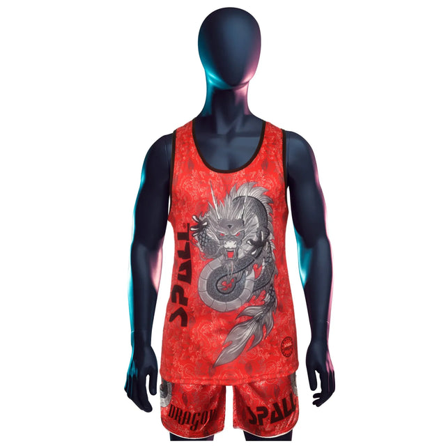 Spall Men's Gym Tank Tops & Shorts  Workout Muscle Tee Training Bodybuilding Fitness Sleeveless Muay Thai Sports Boxing Workout Tank Top Glove Boxer Fan Gift Tank Top | Ideal for All Surfaces