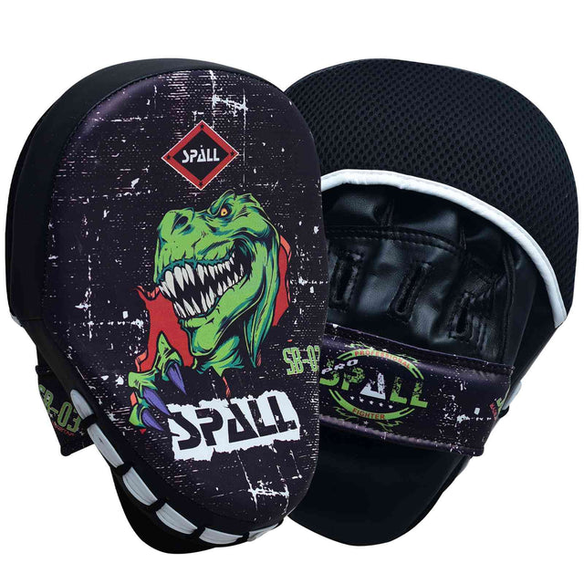 Boxing Pads Curved Focus Mitts PU Leather Training Pads  (SI-1255) | Ideal for All Surfaces, Kids & Adults | Match-Ready | Includes Pump & Needle | Durable & Long-Lasting Performance